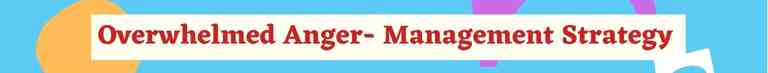 10 Types Overwhelmed Anger Management Strategy